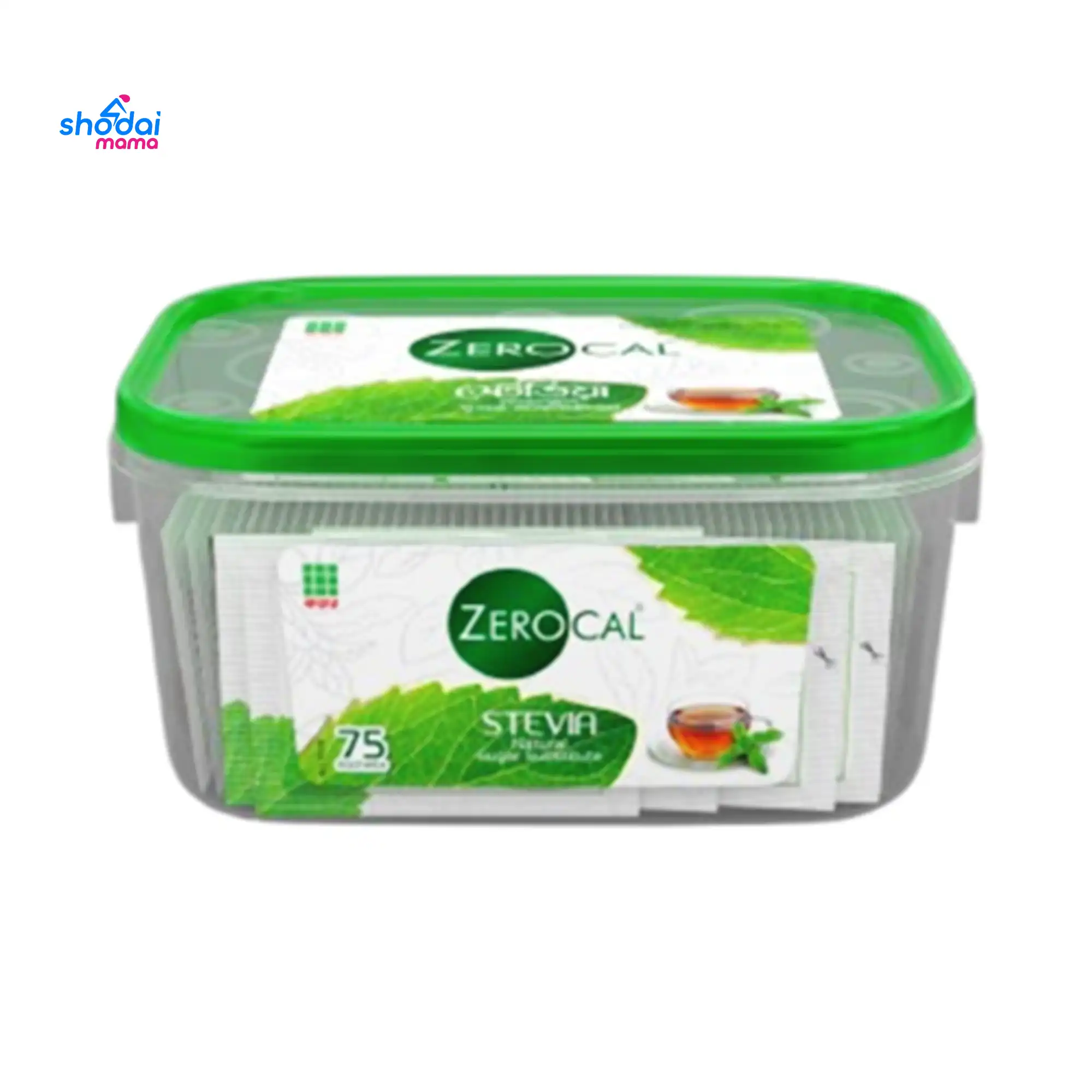 ZeroCal Stevia Natural Sugar Substitute 75Sachets